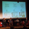Kreative und humorvolle Akzente setzten die Moderatorinnen durch einen Cartoon...