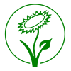 Logo Veganismus